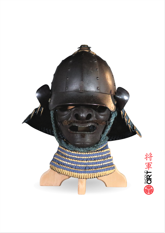 Ressei menpo maschera samurai - Mastromauro